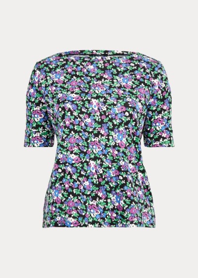 Top Ralph Lauren Floral Algodão-Blend Mulher 68027-XDIG